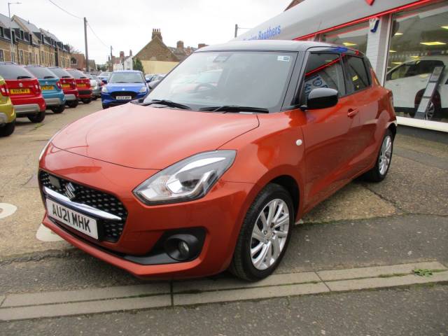 Suzuki Swift 1.2 Dualjet 83 12V Hybrid SZ-T 5dr Hatchback Petrol Orange