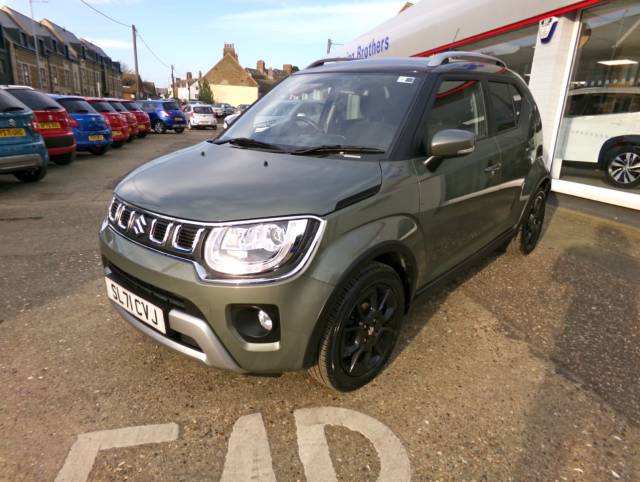 Suzuki Ignis 1.2 Dualjet 12V Hybrid SZ5 5dr CVT Hatchback Petrol Green